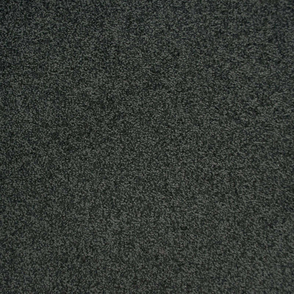 Anthracite Grey Black Urban Legend Felt Backed Saxony Carpet