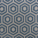 Blue & Grey Geometric Structura Carpet