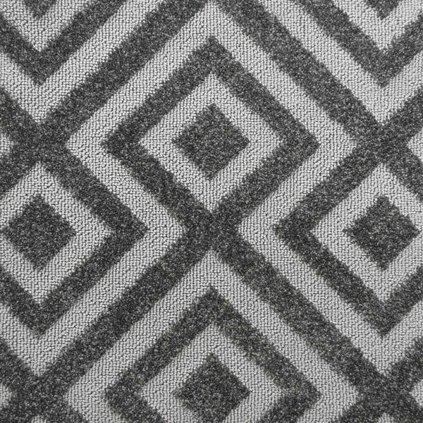 Dark & Light Grey Diamond Structura Carpet