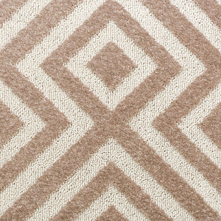 Beige & Cream Diamond Structura Carpet