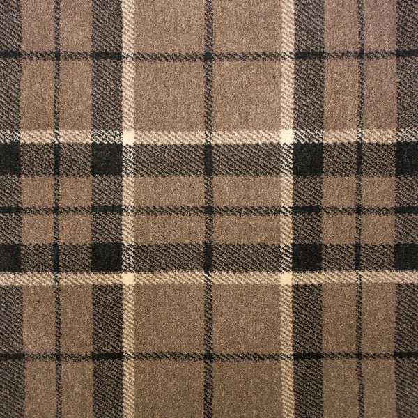 Brown Black 28 Tartan Wilton