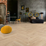 Toulouse Oak Kronotex Herringbone 8mm Laminate Flooring