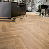 Treviso Oak Kronotex Herringbone 8mm Laminate Flooring