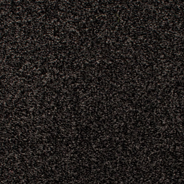 Anthracite Grey Black Urban Legend Felt Backed Saxony Carpet