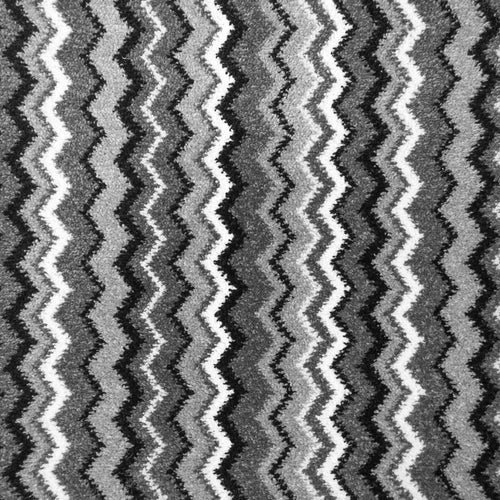 Grey Zig Zag Carpet