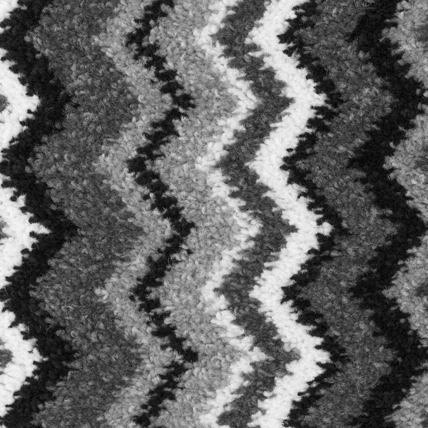 Grey Zig Zag Carpet